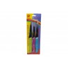 CUTIT CU MANER PLASTIC 3/SET 323 22.5CM (120/240)