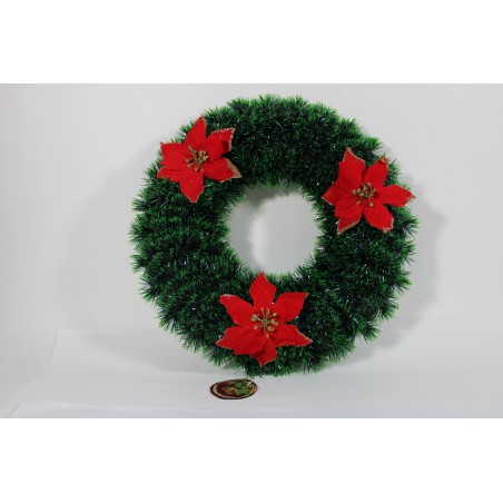 ORNAMENT CORONITA PLASTIC G-3 38CM (1/75)