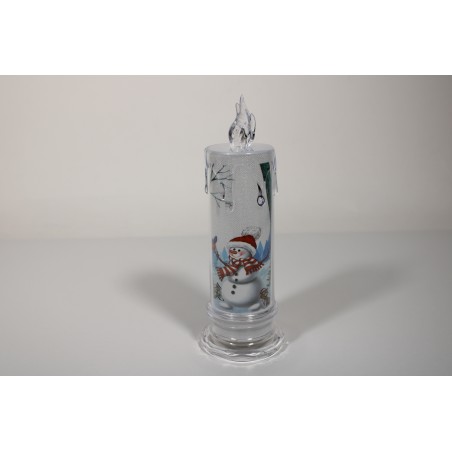 ORNAMENT LUMANARE CU LUMINA 2262-1 19CM (1/240)