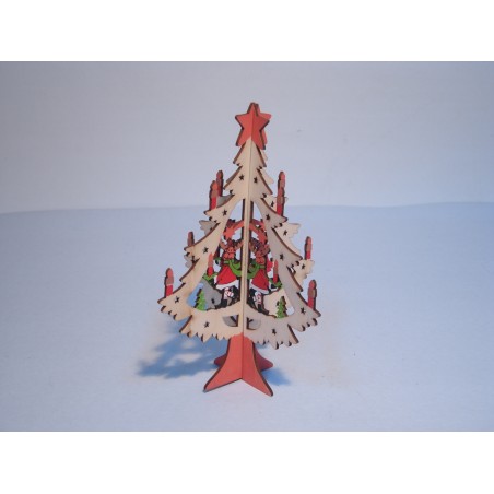 ORNAMENT BRADUT LEMN (12/480)