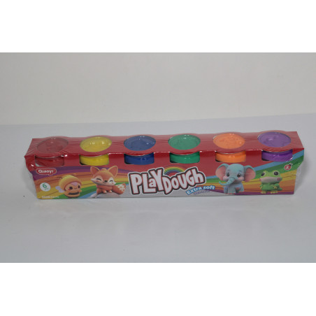 PLASTILINA LA BORCAN 6/SET 2084-1 (12/48)