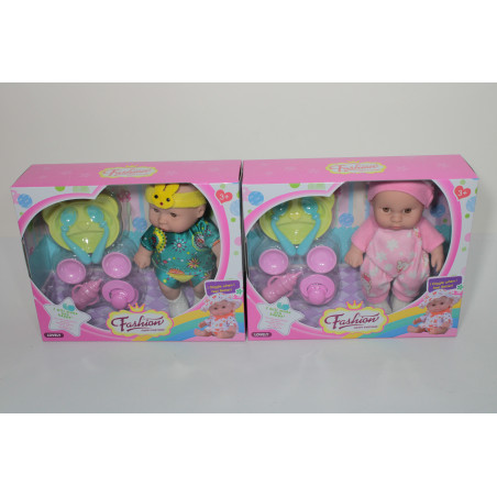 PAPUSA CU ACCESORII LA CUTIE Q868F (60/120)