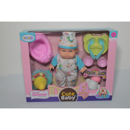 BEBE CU ACCESORII LA CUTIE L-8069A (1/36)