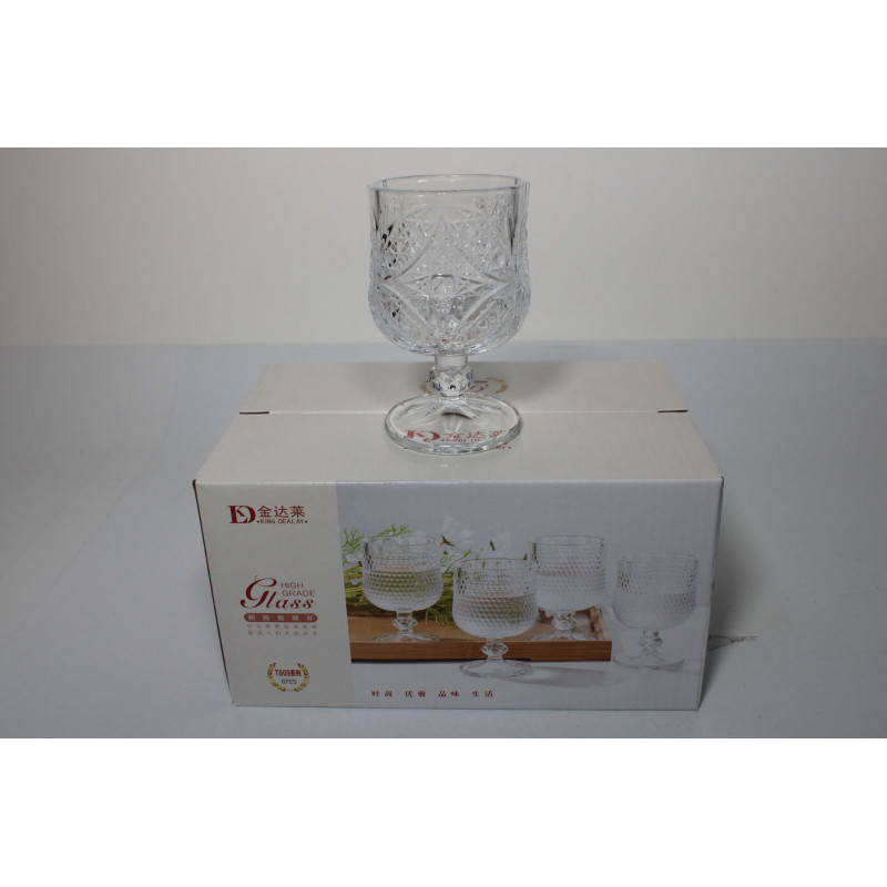 PAHARE CONIAC CU PICIOR 6/SET T609C,B, T607 (1/12)