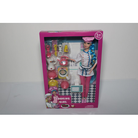 PAPUSA CU ACCESORII BUCATARIE LA CUTIE 5813E (72/144