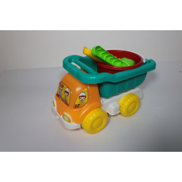 CAMION NISIP CU UNELTE 5 PIESE 368-16 (1/36)