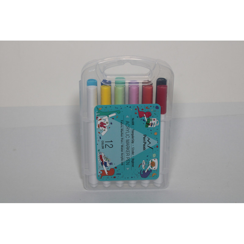 MARKER ACRILIC 12/GENTUTA 608-12 (24/144)