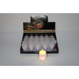 ORNAMENT LUMANARE CU LUMINA 8CM (24/960)
