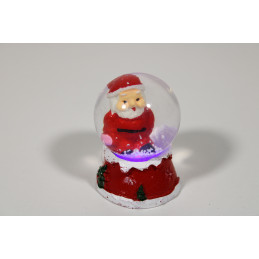 GLOB MOS CRACIUN CU LUMINA 7CM COD 45 (12/192)