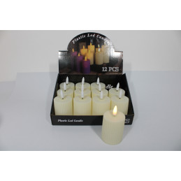 ORNAMENT LUMANARE CU LUMINA 5X7CM 6871-1 (12/480)