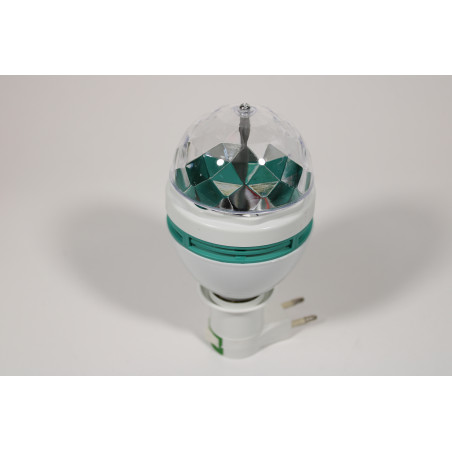 LAMPA ROTATIVA CU LED SI ADAPTOR (1/50)