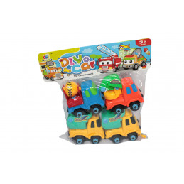 MASINI CONSTRUCTIE+SURUBELNITA 4/SET 8817 (36/72)