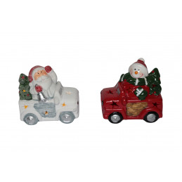 ORNAMENT CERAMIC MASINA CU MOS KK23023/24026 (1/72)