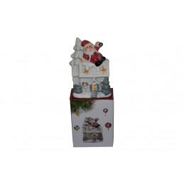 ORNAMENT CERAMIC CASUTA CU LUMINA KK25031 (1/72)
