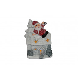 ORNAMENT CERAMIC CASUTA CU LUMINA KK25031 (1/72)