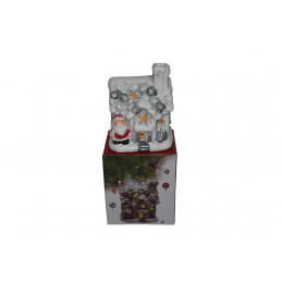 ORNAMENT CERAMIC CASUTA CU LUMINA 23015B (1/60)