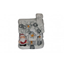 ORNAMENT CERAMIC CASUTA CU LUMINA 23015B (1/60)