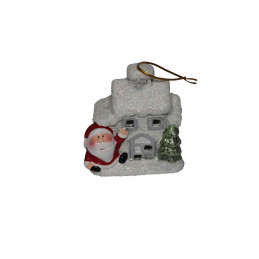 ORNAMENT CERAMIC CASUTA CU LUMINA 1701 (4/144)