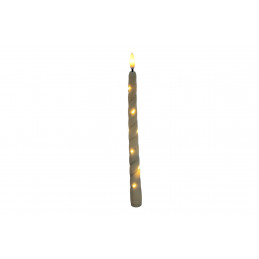 LUMANARE SPIRALATA PLASTIC CU LUMINA 6/CUT 26CM 224-