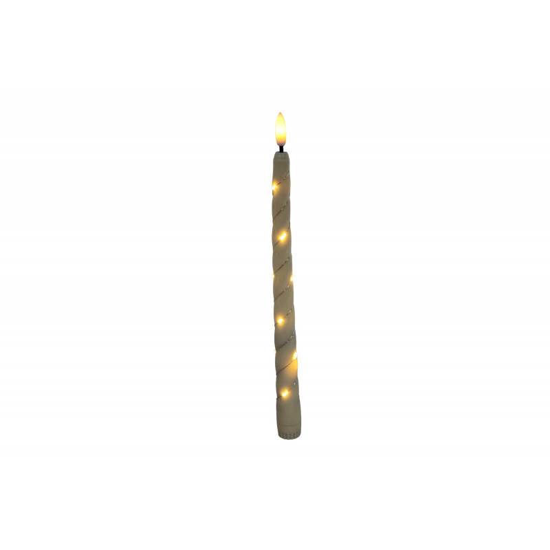 LUMANARE SPIRALATA PLASTIC CU LUMINA 6/CUT 26CM 224-