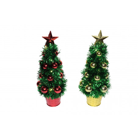 BRADUT IMPODOBIT CU LUMINA 30CM 9242-1 (1/90)