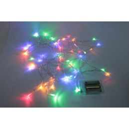 INSTALATIE CU BATERII 5M-50LED LA PUNGA (1/300)