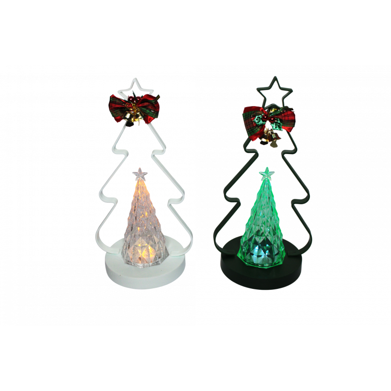 ORNAMENT BRADUT CU CLOPOTEI SI LUMINA 23CM 224-1 (6/