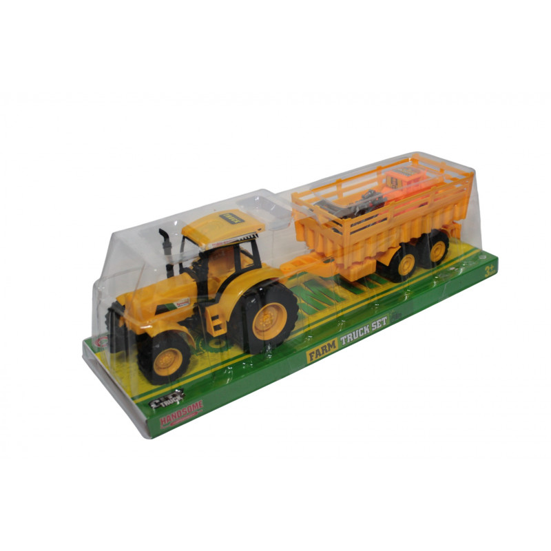TRACTOR CU REMORCA LA TIPLA 858-9A (36/72)