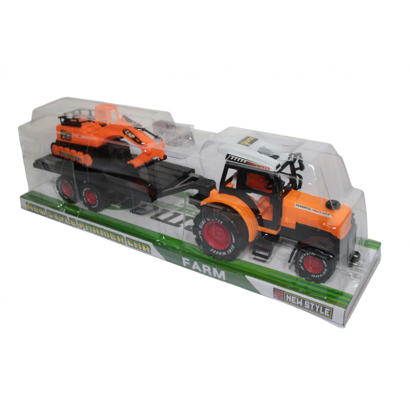 TRACTOR CU REMORCA LA TIPLA 678-4 (18/36)