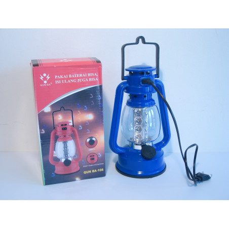 LANTERNA CU ACUMULATOR+BATERII 108 (1/60)