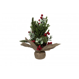 ORNAMENT DE CRACIUN CU BRAD 35CM JFS01003 (1/80)