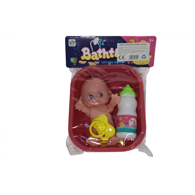 BEBE CU ACCESORII LA PUNGA 669-701A (72/144)