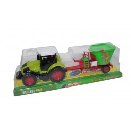 TRACTOR CU REMORCA LA TIPLA 666-151B (30/60)