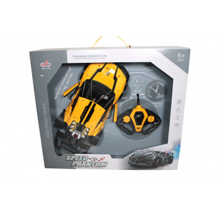 MASINA CU RADIOCOMANDA+ACUM.LA CUTIE 911-599B (1/16)