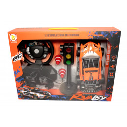 MASINA CU RADIOCOMANDA CU PEDALE+SEMNAFOR 168-22DA (