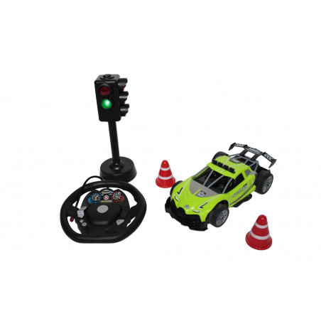 MASINA CU RADIOCOMANDA CU PEDALE+SEMNAFOR 168-22DA (