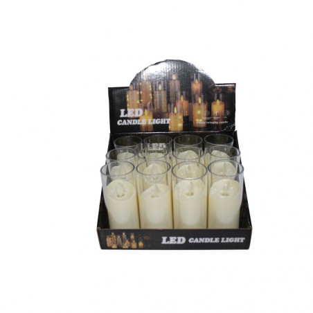 ORNAMENT LUMANARE CU LUMINA 5X12,5CM 925-3 (12/240)