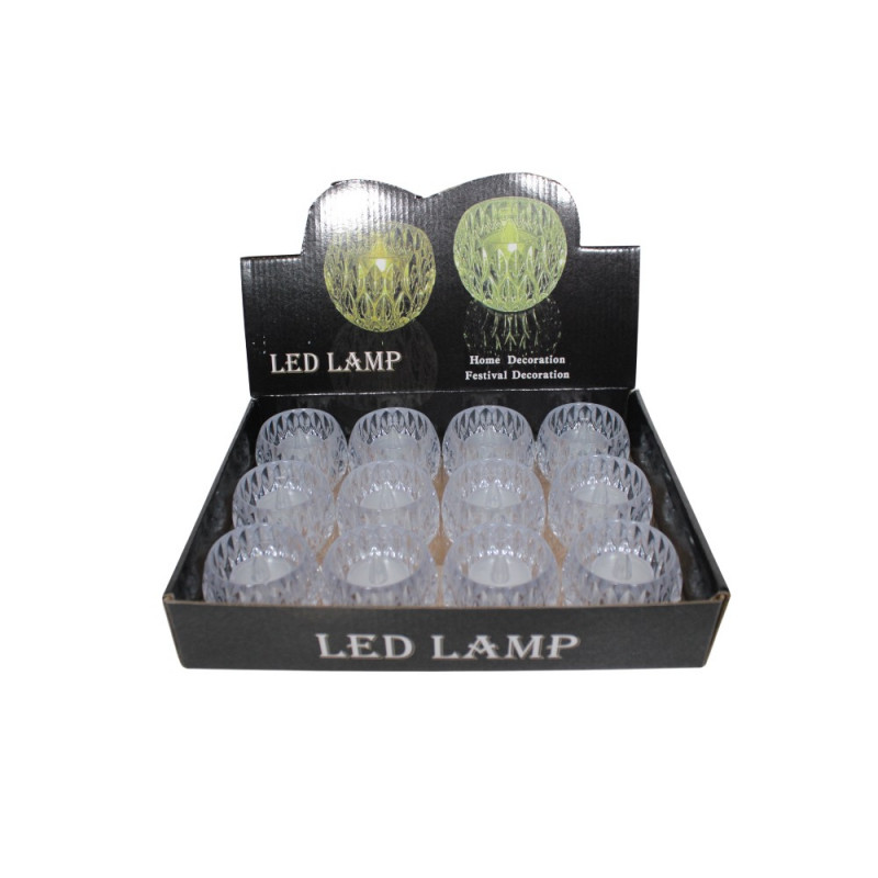 ORNAMENT CU LUMINA 5X6CM 925-7 (12/480)