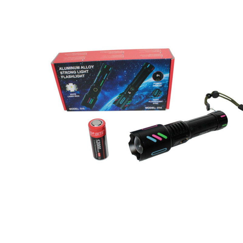 LANTERNA METALICA CU ACUMULATOR LA CUTIE BBT-514 (1/