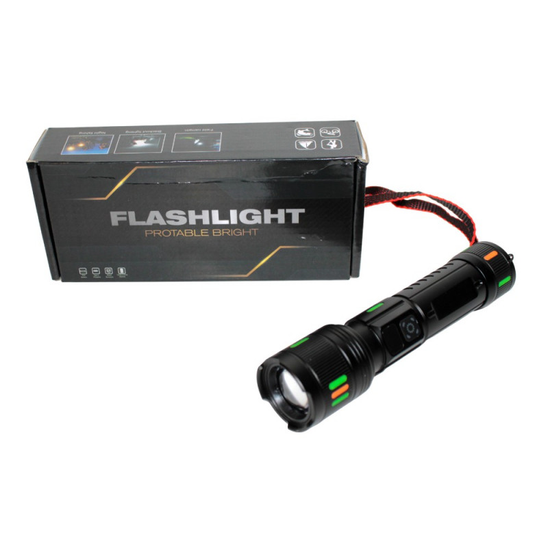 LANTERNA METALICA CU ACUMULATOR LA CUTIE 621 (50/100