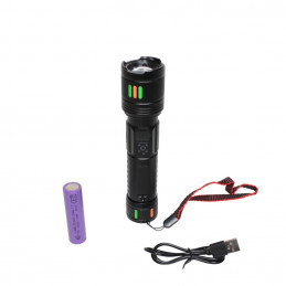 LANTERNA METALICA CU ACUMULATOR LA CUTIE 621 (50/100