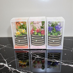 CUTIE CADOU VAZA CU FLORI TZ-351 (12/192)