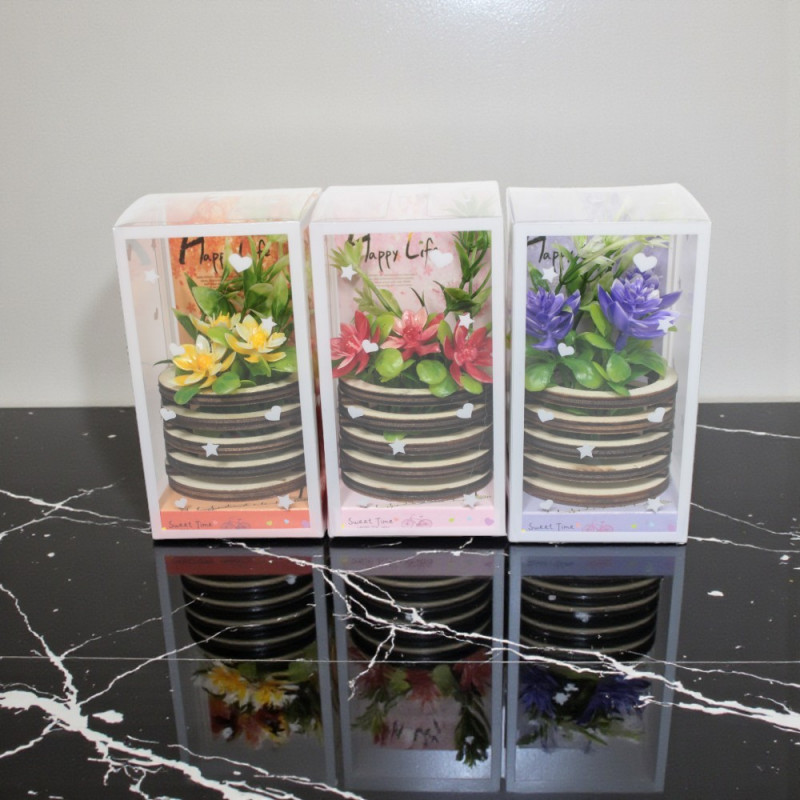 CUTIE CADOU VAZA CU FLORI TZ-351 (12/192)