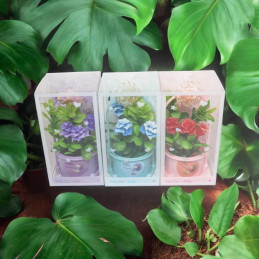 CUTIE CADOU VAZA CU FLORI TZ-302 (12/192)