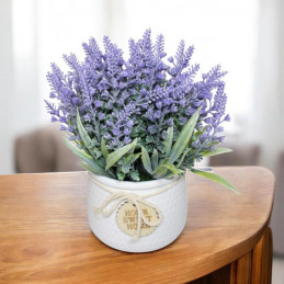 GHIVECI PLASTIC CU FLORI LAVANDA 407-12 (12/120)