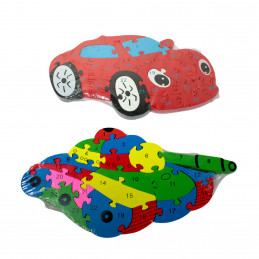 PUZZLE LEMN ANIMALE (1/72)