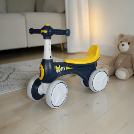 BICICLETA CU 4 ROTI LUM.+MUZICA CU BALOANE SAPUN 211 (1/8)