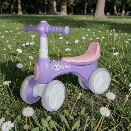 BICICLETA CU 4 ROTI LUM.+MUZICA CU BALOANE SAPUN 211 (1/8)