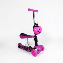 TROTINETA COPII PLIABILA CU LUMINA SD-136 (1/6)