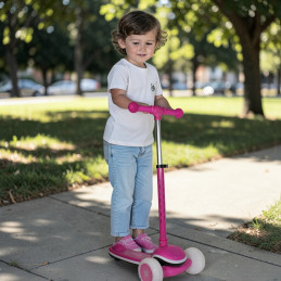 TROTINETA COPII PLIABILA LUM.+MUZICA 9026 (1/6)